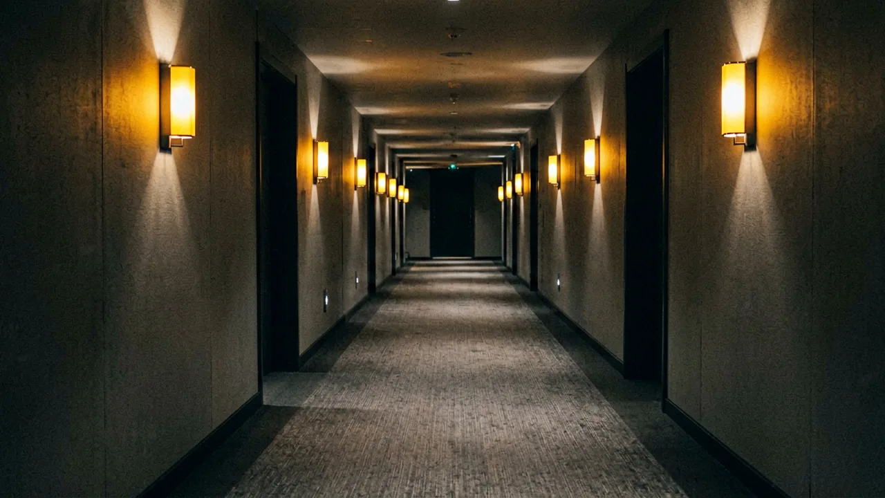 夜色酒店走廊实录封面，小宝探花视频焦点预览